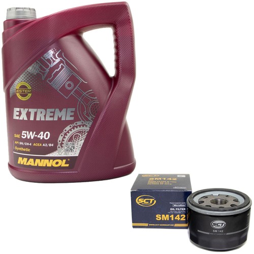 Kit olio motore 5 - olio, litri